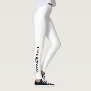 I Heart Canada Leggings