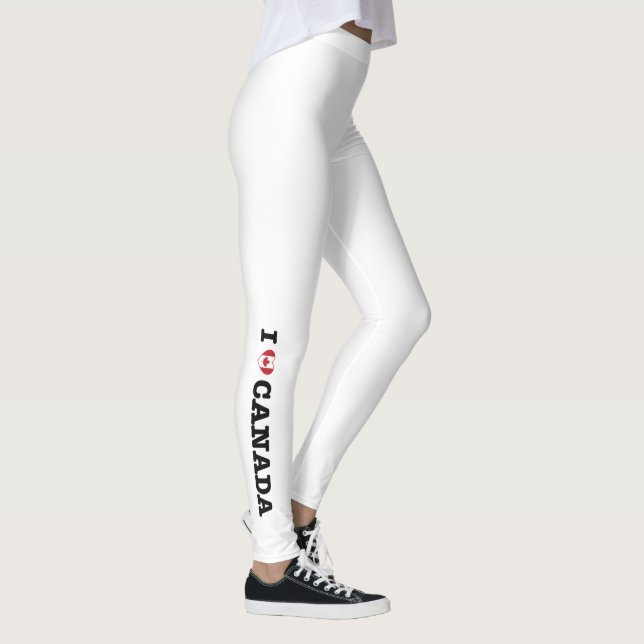 I Heart Canada Leggings (Right)