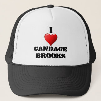 I heart Candace Brooks Trucker Hat