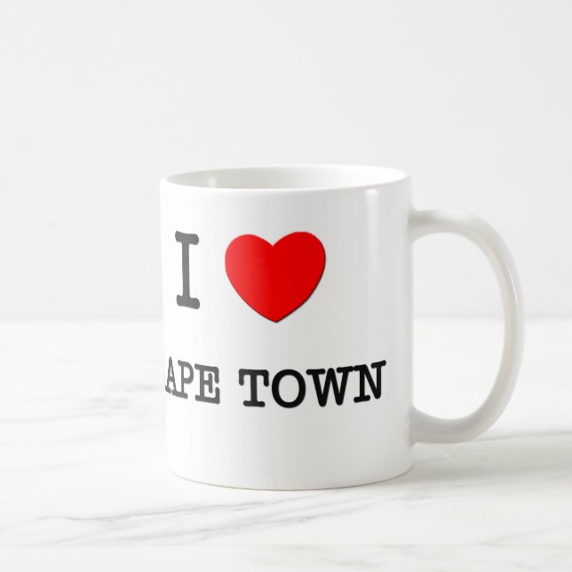 I Heart CAPE TOWN Coffee Mug (Right)