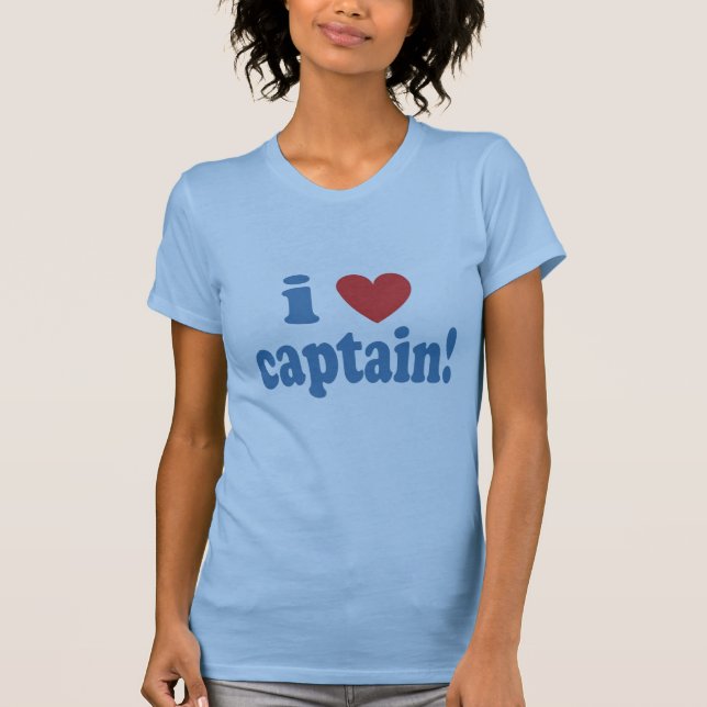 I Heart Captain! - Tshirt (Front)