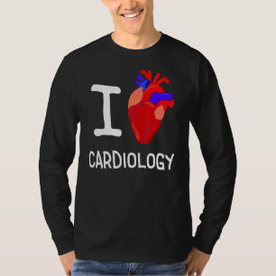 I Heart Cardiology Anatomical Cardiologist Doctor T-Shirt
