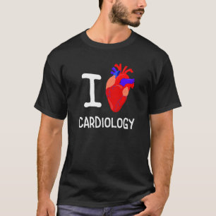 I Heart Cardiology Anatomical Cardiologist Doctor  T-Shirt