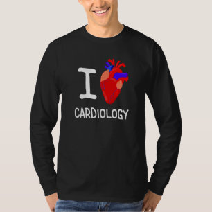 I Heart Cardiology Anatomical Cardiologist Doctor T-Shirt