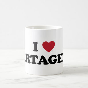I heart Cartagena Colombia Coffee Mug