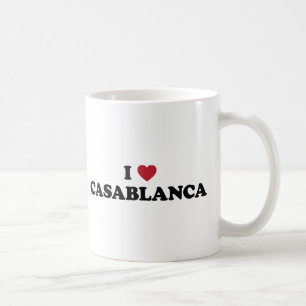 I Heart Casablanca Morocco Coffee Mug