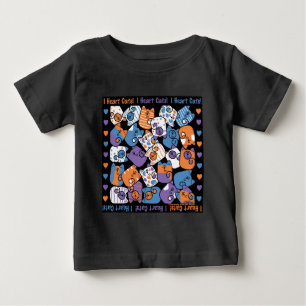 I Heart Cats! Collage Baby T-Shirt