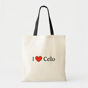 I Heart Cello Tote Bag