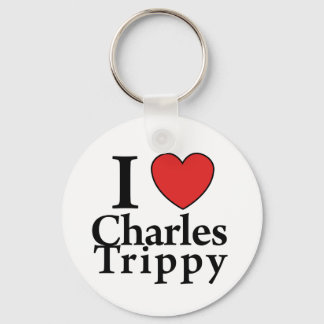 I Heart Charles Trippy Key Ring