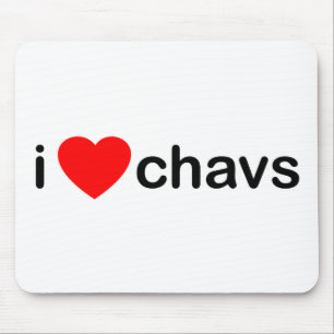I Heart Chavs Mouse Mat