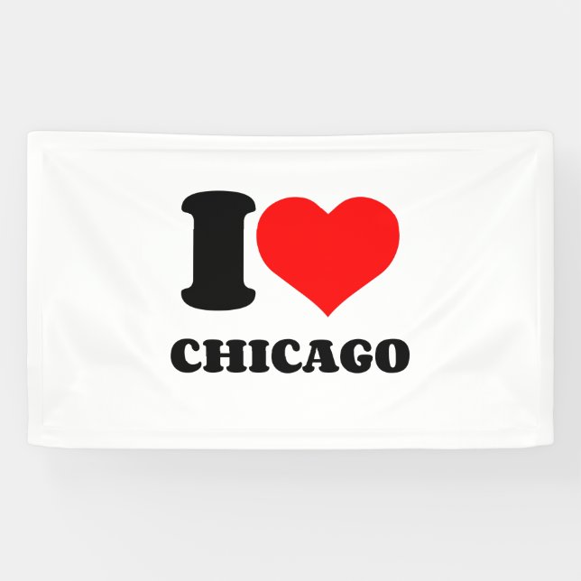 I HEART CHICAGO BANNER (Horizontal)