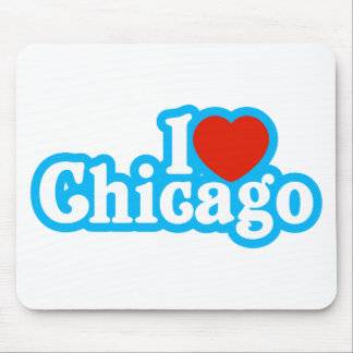 I Heart Chicago Mouse Mat