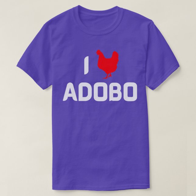 I HEART CHICKEN ADOBO Triblend  T-Shirt (Design Front)