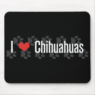 I (heart) Chihuahuas Mouse Mat