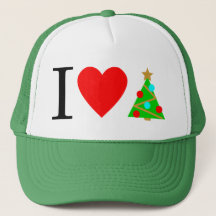 I Heart Christmas Cap