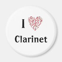 I Heart Clarinet - Music Instrument