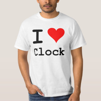 I Heart Clock T-Shirt