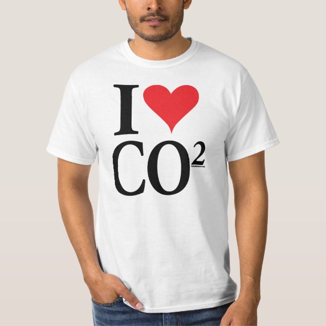 I Heart CO2 T-Shirt (Front)