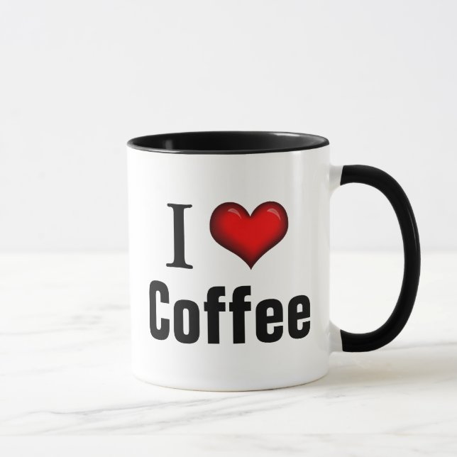 I Heart Coffee ~ Mug (Right)