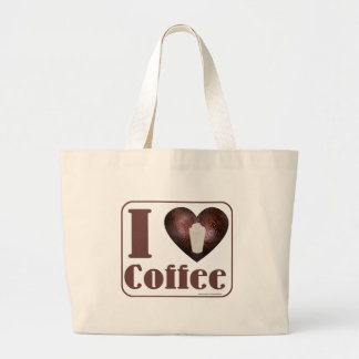 I heart Coffee tote