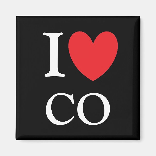 I Heart Colorado Magnet (Front)