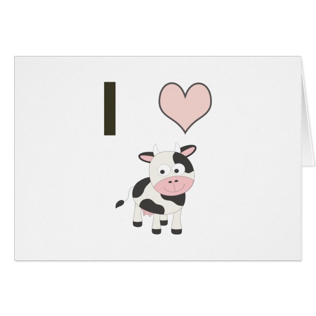 I heart cows (Front Horizontal)