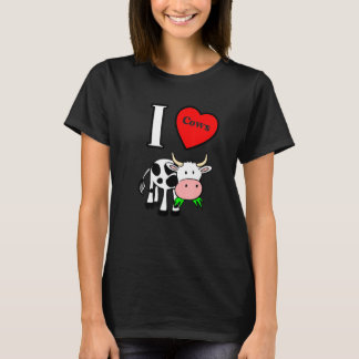 I heart cows I love cows T-Shirt
