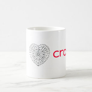 I Heart Crochet Coffee Mug