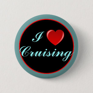 I Heart Cruising 03 6 Cm Round Badge