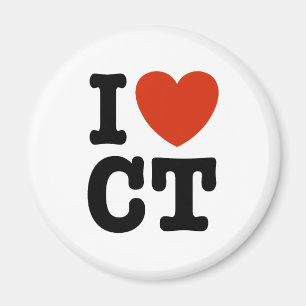 I Heart CT Magnet