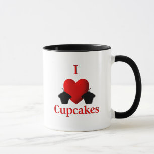 I Heart Cupcakes Mug