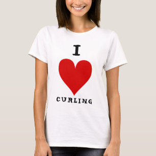 I [HEART] Curling T-Shirt