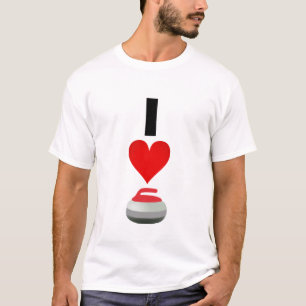 I [Heart] [Curling] T-Shirt