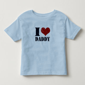 I Heart Daddy Toddler T-Shirt
