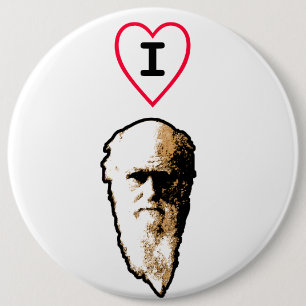 I Heart Darwin 6 Cm Round Badge