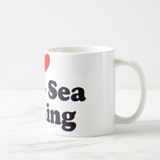 I Heart Deep Sea Fishing Coffee Mug