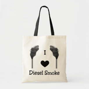 I Heart Diesel Smoke Tote Bag