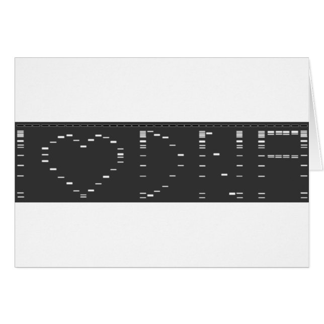 I heart DNA gel (Front Horizontal)