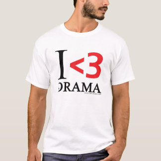 i heart drama - Customised T-Shirt