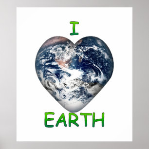 I Heart Earth (I ♥ Earth) Poster