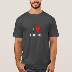 i heart editors T-Shirt