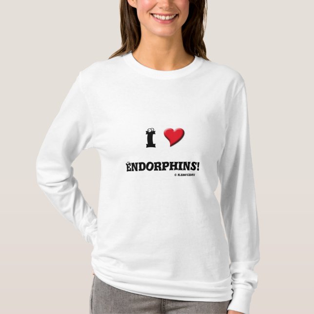 I (heart) Endorphins! T-Shirt (Front)