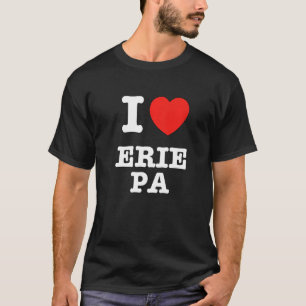 I Heart Erie (Pennsylvania PA) Love Premium T-Shirt