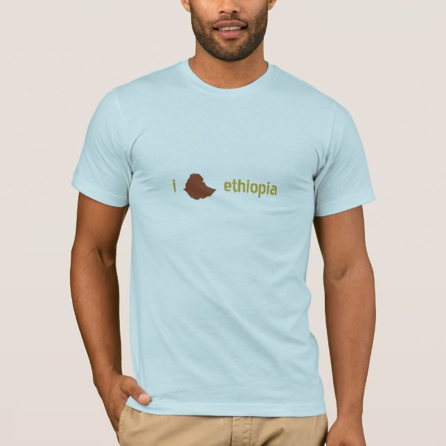 i heart ethiopia T-Shirt (Front)