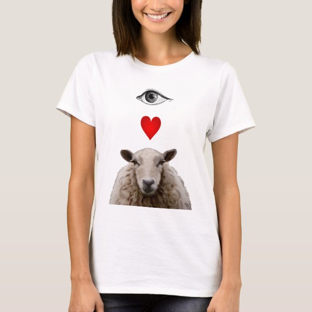 I Heart Ewe T-Shirt (Front)