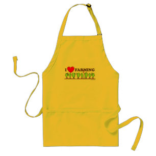 I Heart Farming Standard Apron