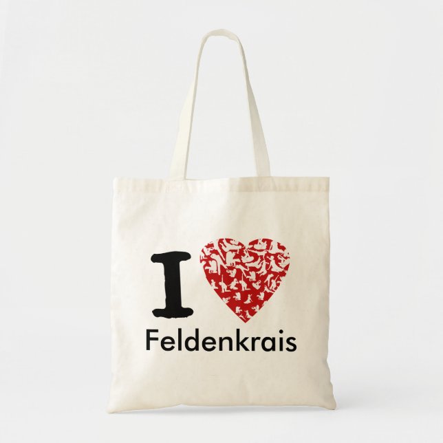 I Heart Feldenkrais Tote | Red Heart (Front)