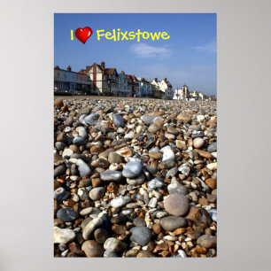 I heart Felixstowe poster