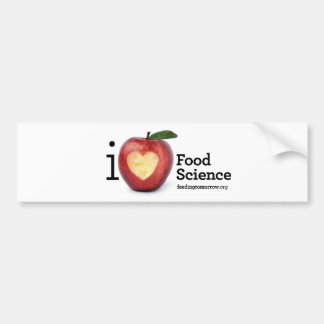 "I Heart Food Science" Bumper Sticker