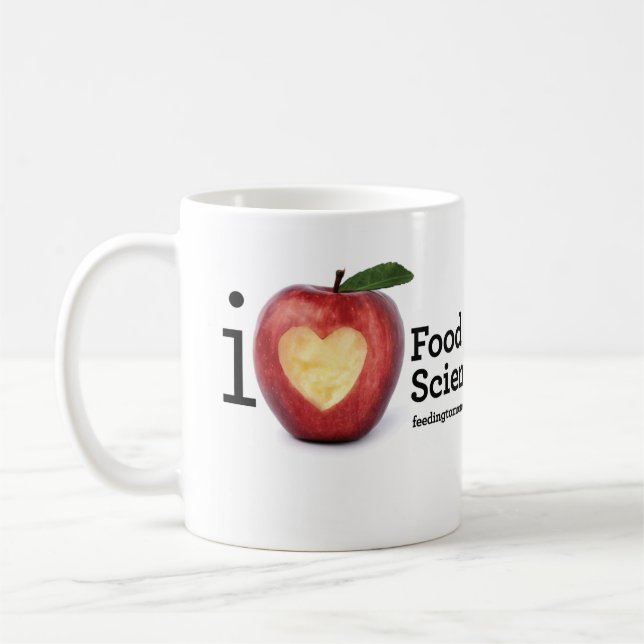 "I Heart Food Science" Mug (Left)